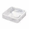 Interdesign Dakota White Marble Plastic Bathroom Tray 28340